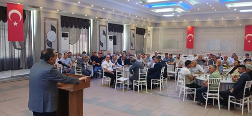 Kaymakamımız Mehmet OKUR İlçemiz Mahalle Muhtarları ile Bayramlaştı 